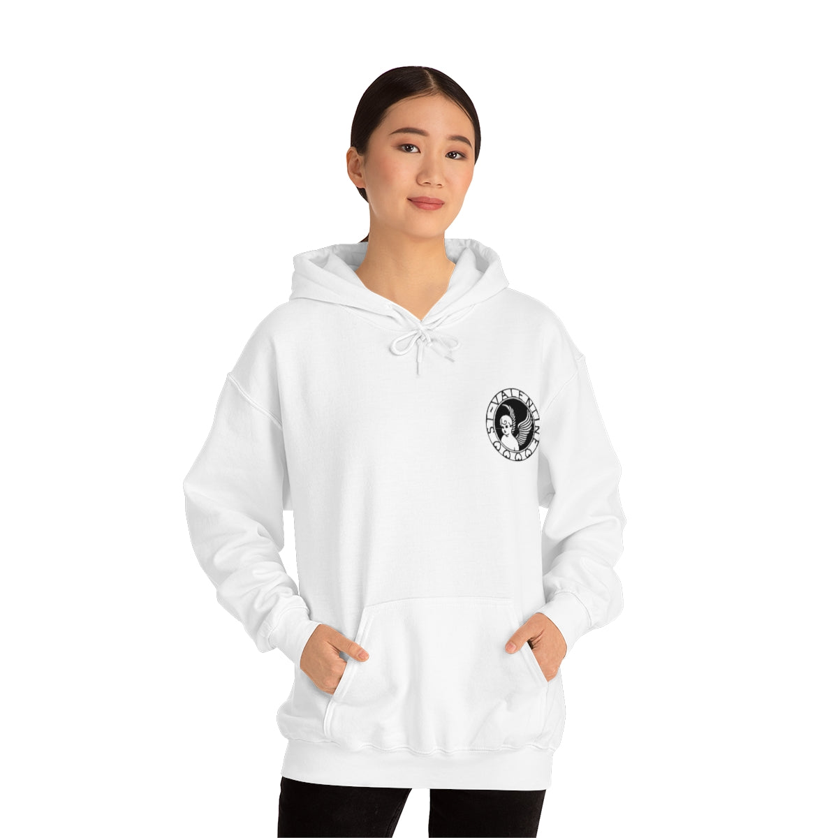 SAINT HEARTS "St.Valentine" LIMITED EDITION Unisex Hoodie (White)
