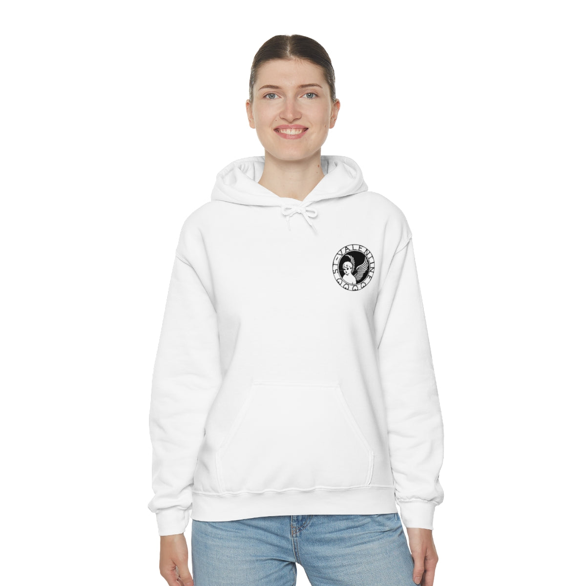 SAINT HEARTS "St.Valentine" LIMITED EDITION Unisex Hoodie (White)