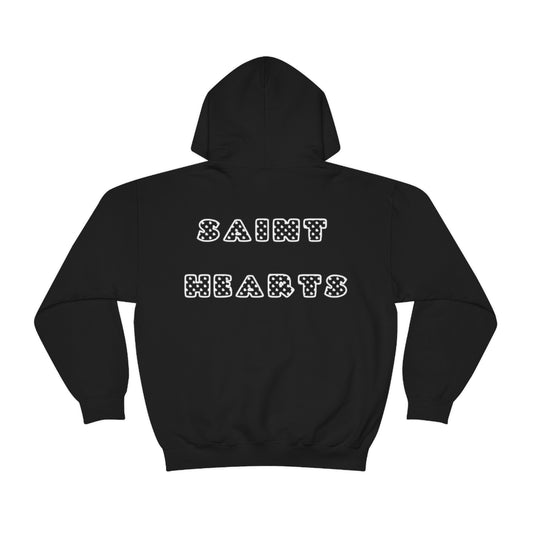 SAINT HEARTS "St.Valentine" LIMITED EDITION Unisex Hoodie (Black)