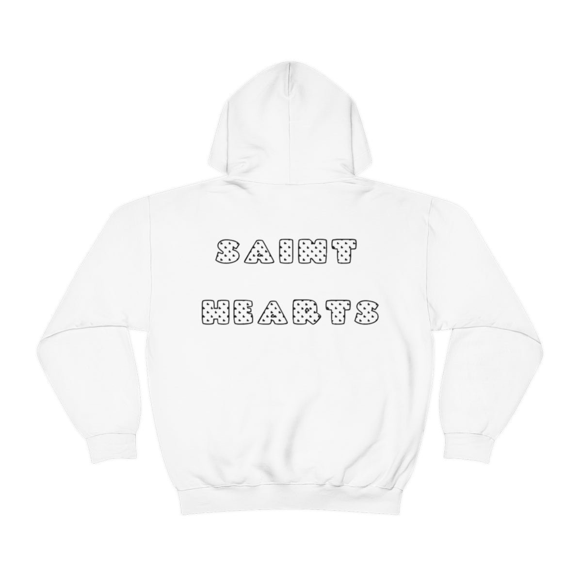 SAINT HEARTS "St.Valentine" LIMITED EDITION Unisex Hoodie (White)